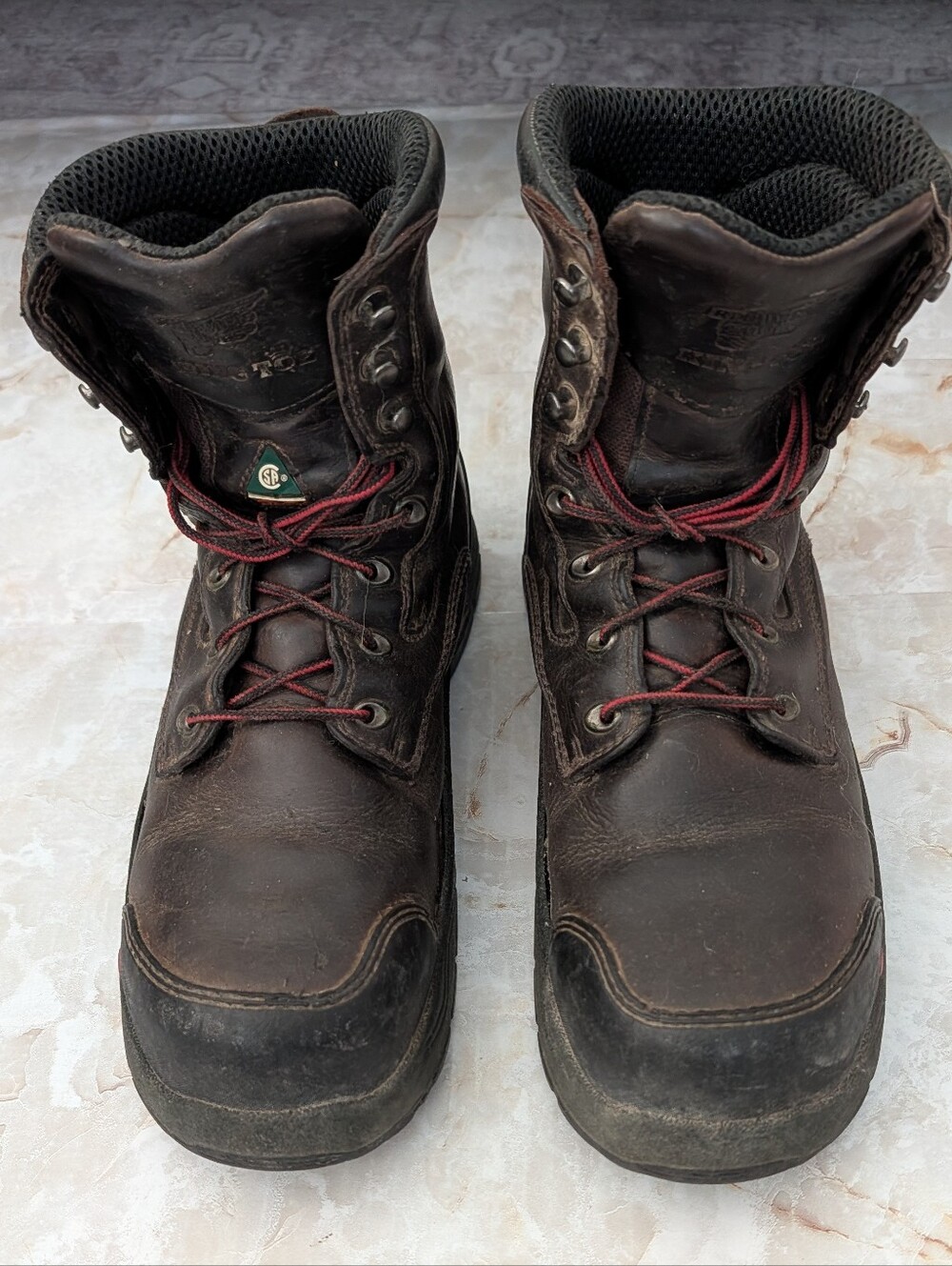 Red Wing King Toe Work Leather Boots Sz 10.5 D - Picture 4 of 15